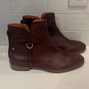 SALE! EXCELLENT! Worn Once! Pikolinos Women’s Royal Brown Leather Boots Size 41!